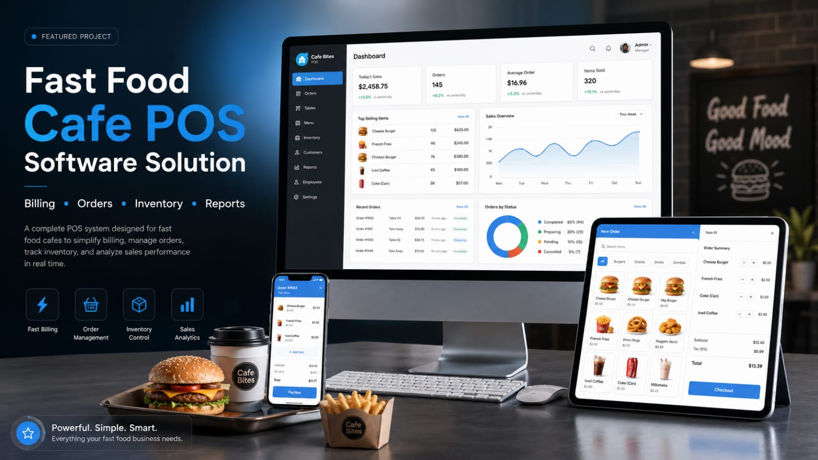 Fast Food Cafe POS
