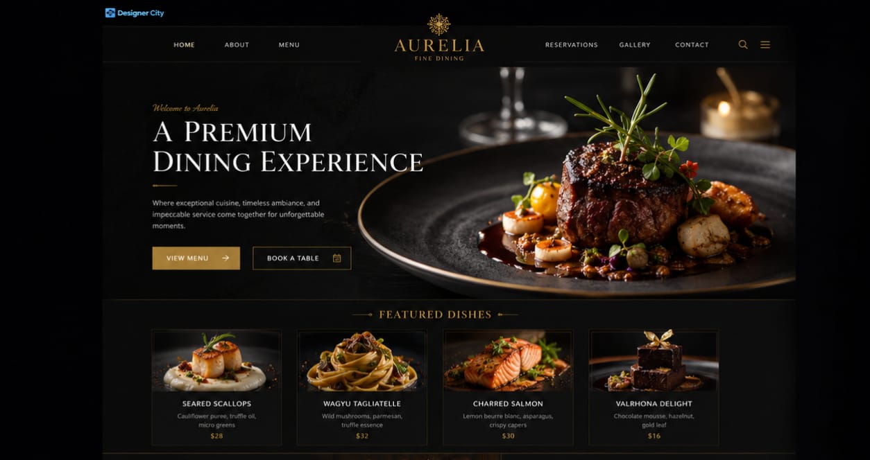 Restaurant Website